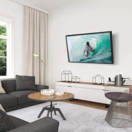 Techly Soporte de Pared Inclinable Universal para TV Monitor LED/LCD 13-30 Pulgadas, Máx. 15 kg, VESA 100x100, Negro