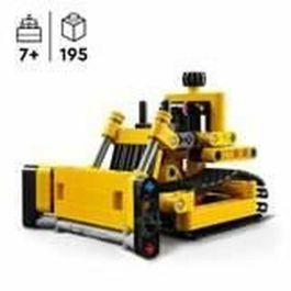 LEGO 42163 Technic Bulldozer, Set de Juguete de Construcción para Niños, Vehículo Excavador de Obra, Modelo para Montar