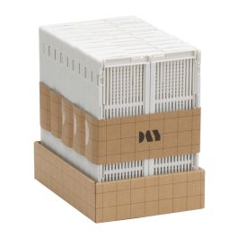 Day Juego 2 Cajas Plegables 25x16,5 cm Blanco 3,3L