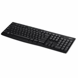 Logitech Teclado K270 Wireless Francés Inalámbrico 2.4 GHz hasta 10m, Resistente a Salpicaduras, Compatible con Windows 7/Vista/XP
