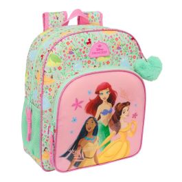 Mochila Escolar Disney Princess Bloom Verde Rosa 32 x 38 x 12 cm Precio: 29.49999965. SKU: B1KJYW499J