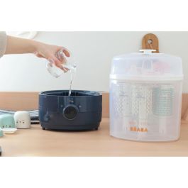 Beaba Steril 'n' dry BEA1728518839945 - Secador y Esterilizador 2 en 1 para Biberones y Accesorios - Azul Noche