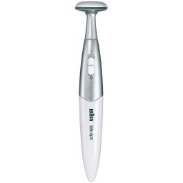 Braun FG 1100 Silk-épil Depiladora de Precisión 3 en 1 para Facial y Zonas Sensibles Plata/Blanco