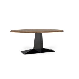 Mesa de Comedor GINER Y COLOMER Acacia Natural y Hierro Negro 200 cm Precio: 1125.2879. SKU: B172ZWLL3M