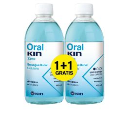 Kin ORALKIN ZERO ENJUAGUE BUCAL lote 2 pz - 2 x 500 ml, Sin Alcohol para Higiene Bucal Adultos Precio: 8.88999947. SKU: S0596353