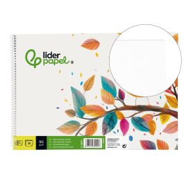 Bloc Dibujo Liderpapel Escolar Espiral 230x325 mm 20 Hojas 90 gr-M2 Sin Recuadro 5 unidades Precio: 8.78999992. SKU: B136L3GB8C