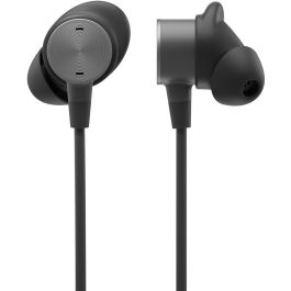 Logitech Auriculares Zone Wired UC Graphite Conexión USB y 3.5mm para Oficina y Llamadas Color Grafito