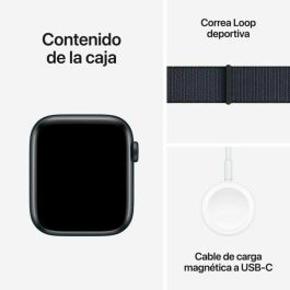 Apple MXEP3QL/A Watch SE 3rd V2 GPS 44mm con Caja de Aluminio Medianoche y Correa Loop Deportiva Tinta, Salud y Seguridad Apple MXEP3QL/A Watch SE 3rd V2 GPS 44mm con Caja de Aluminio Medianoche y Correa Loop Deportiva Tinta, Salud y Seguridad