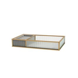 Joyero Glam DKD Home Decor Transparente Dorado 13 x 4 x 25 cm (4 Unidades) Precio: 43.94999994. SKU: B1A5S3XFP8