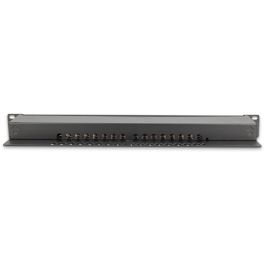 Digitus Patchpanel 1U 16 Puertos Cat6 Apantallado Negro