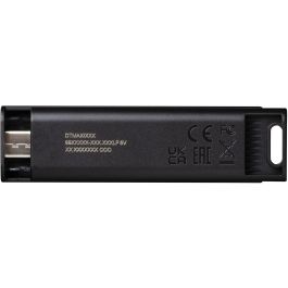 Kingston DataTraveler Max DTMAX/1TB USB Tipo C 1000 GB, Lectura 1000 MB/s, Escritura 900 MB/s, Negro