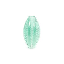 Gloria Pelota Dental Rugby TPR 9 cm para Perro Juguete Mordedor Limpieza