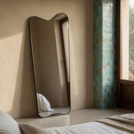 Espejo Negro Aluminio Decoración 80 X 2,80 X 180 cm Precio: 179.9028. SKU: B17C46WQRJ