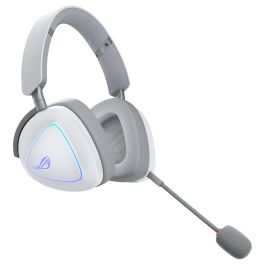 ASUS ROG Delta II Auriculares Inalámbricos y Alámbricos Blanco Compatibilidad Multiplataforma USB-C Bluetooth Juego