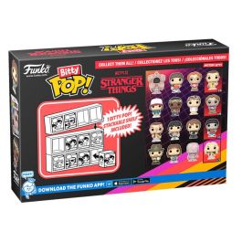 Funko Figuras Bitty POP Stranger Things Hopper Blister 4 Figuras Coleccionables
