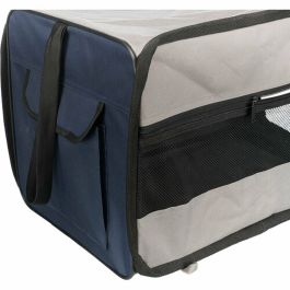 Caseta Trixie Twister Azul Gris Poliéster 50 × 52 × 76 cm Portátil