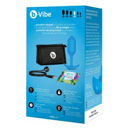 Plug Anal B-Vibe Vibrating Snug 3 Azul (3,7 x 13,8 x 1 cm) Plug Anal B-Vibe Vibrating Snug 3 Azul (3,7 x 13,8 x 1 cm)