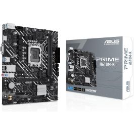 Asus PRIME H610M-K Placa Base Intel LGA1700, DDR5, 96GB, VGA+HDMI, 4SATA3+M.2, Micro ATX - 90MB1GA0-M0EAY0 Precio: 105.59000023. SKU: B1AFWS5LRD