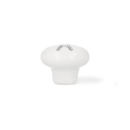 Rei e816 Blister 4 Pomos Redondos Porcelana Acabado Ilustrado Ø40mm Mueble Clásico
