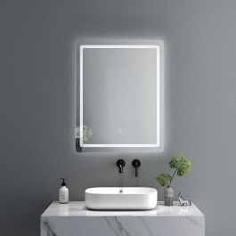 Espejo de pared Home ESPRIT Cristal 60 x 0,5 x 80 cm