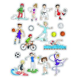 Gomets Apli Tematicos Bolsa 3H Removibles Deportes 51 Uds. (11441) (Set de 5) Precio: 9.5000004. SKU: B1CPK497JZ