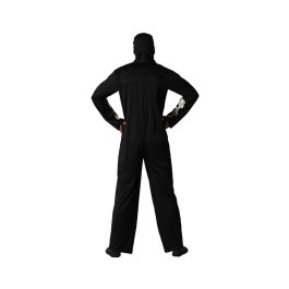 Disfraz Mono Brillante de Esqueleto con Máscara para Hombre Adulto