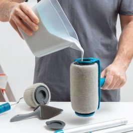 Set de Rodillos de Pintura Recargables Antigoteo Roll`n`Paint InnovaGoods 5 Piezas