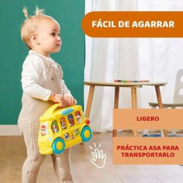 Chicco Autobús Interactivo con Luces y Sonidos Bilingüe – Juguete Educativo para Niños