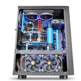 Caja Semitorre ATX THERMALTAKE CA-1F8-00M1WN-02 Azul Negro