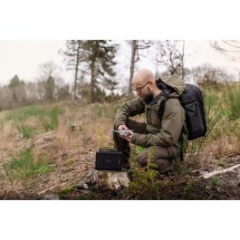 Sandberg Survivor Powerbank 96000 mAh 8 en 1 Robusto, Resistente Agua, USB-C, USB-A QC, DC 12V, Carga Inalámbrica, Linterna