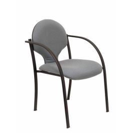 Silla Piqueras Y Crespo Hellin Confidente Ergonomica Con Brazos Fijos Apilable Estructura Negra Asiento Y Respaldo Tapizados Bali Gris Pack De 2 (Set de 2) Precio: 469.89000003. SKU: S5703651