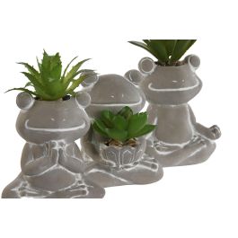 Planta Decorativa Home ESPRIT Polietileno Cemento Rana 7,5 x 5 x 11 cm (3 Unidades) Planta Decorativa Home ESPRIT Polietileno Cemento Rana 7,5 x 5 x 11 cm (3 Unidades)