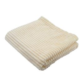 Domiva DOM1735260512257 Manta boudoir de Pana, suave y cálida, Color Leche, 75 x 100 cm Precio: 24.50000014. SKU: B134RMKJWW