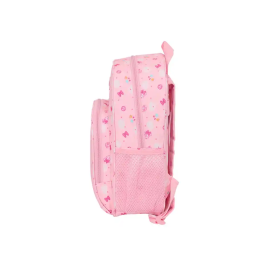 Mochila Infantil Minnie Mouse Baby Rosa 28 x 34 x 10 cm