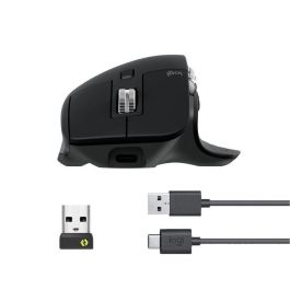 Logitech MX Master 3S Ratón Inalámbrico de Rendimiento con Sensor de 8K DPI y Clics Silenciosos