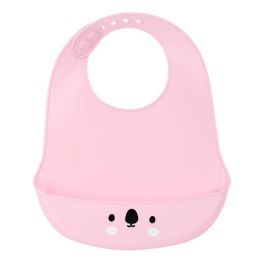 Safta Babero de Silicona Koala Pink - Ajustable, Fácil Limpieza, Suave y Duradero Precio: 4.79000038. SKU: S4304190