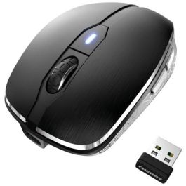 Cherry MW 8C Advanced Ratón Inalámbrico RF Wireless + Bluetooth 3000 DPI Negro Gris Ambidextro Recargable USB-C