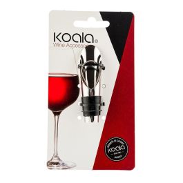 Koala Tapón Vertedor Antigoteo Bodega de Acero 7,6x2 cm. Diseño Español y Ecológico. Material Higiénico y Duradero.