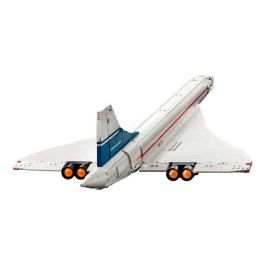Lego AAAAN06836 Icons Concorde Kit de Construcción de Aviones para Adultos con Detalles Auténticos y 3 Modos