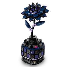 LEGO 76784 La Dalia Negra - Set de Construcción de Flor Artificial para Mayores de 9 Años