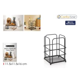 Inde Bote Utensilios Metal Basic 11,5 cm x 16 cm x 11,5 cm (12 Unidades) Precio: 26.49999946. SKU: B1E9RY2FCV