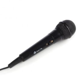 NGS SINGERFIRE Micrófono vocal Dinámico Singer Fire con cable 3m, botón ON/OFF, jack 6.3mm profesional para Karaoke, conferencias, actuaciones NGS SINGERFIRE Micrófono vocal Dinámico Singer Fire con cable 3m, botón ON/OFF, jack 6.3mm profesional para Karaoke, conferencias, actuaciones