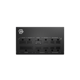 MSI MAG A850GL PCIE5 Fuente de Alimentación 850W 80 PLUS Gold, Totalmente Modular, ATX - 306-7ZP8A11-CE0 MSI MAG A850GL PCIE5 Fuente de Alimentación 850W 80 PLUS Gold, Totalmente Modular, ATX - 306-7ZP8A11-CE0