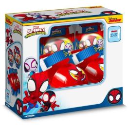 STAMP - Set Patines con rodilleras - Spidey