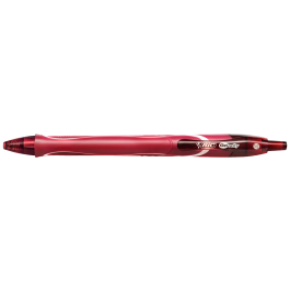 Bic Bolígrafo Gelocity Quick Dry Retráctil Tinta Gel Rojo Punta 0,7 mm