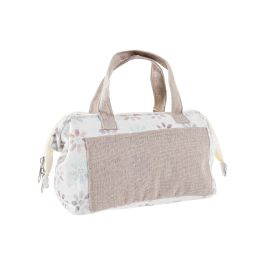 DKD Home Decor Bolsa Termica Shabby Casablanca 2022 Blanco Multicolor 11 x 16 x 34 cm