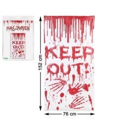 Póster Decorativo Sangriento "Keep Out" 76x152 cm Halloween Terror Precio: 1.5900005. SKU: B1BL5R7NZ2