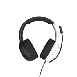 Turtle Beach TBS-8003-05 Auriculares con cable gaming Airlite Fit, Licencia Oficial Nintendo Switch, Blanco y Negro
