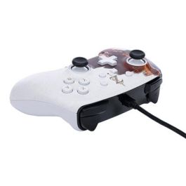 Power A Mando con Cable Enhanced NSGP0031-01 para Nintendo Switch con Cable 3m y Botones Programables, Negro