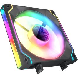 COUGAR SC140 Ventilador de Caja ARGB 140mm Infinity Mirror Negro para Carcasa de Ordenador, 51,91 cfm, 26,8 dB